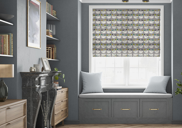 Cluck Cluck, Kiwi - Roman Blind - Image 3